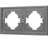 Рамка Arlight пластиковая FRM-TENDO-PL-2-GR 1шт 053841 1
