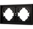 Рамка Arlight пластиковая FRM-TENDO-PL-2-BK 1шт 053840 1