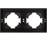 Рамка Arlight пластиковая FRM-TENDO-PL-2-BK 1шт 053840 2