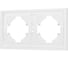 Рамка Arlight пластиковая FRM-TENDO-PL-2-WH 1шт 053839 1