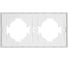 Рамка Arlight пластиковая FRM-TENDO-PL-2-WH 1шт 053839 2