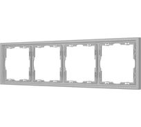 Рамка Arlight пластиковая FRM-NOBE-SFPL-4-IS 1шт 059461