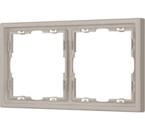 Рамка Arlight пластиковая FRM-NOBE-SFPL-2-CA 1шт 059456