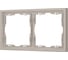 Рамка Arlight пластиковая FRM-NOBE-SFPL-2-CA 1шт 059456 1