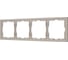 Рамка Arlight пластиковая FRM-NOBE-SFPL-4-CA 1шт 059460 1