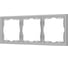 Рамка Arlight пластиковая FRM-NOBE-SFPL-3-IS 1шт 059459 1