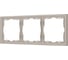 Рамка Arlight пластиковая FRM-NOBE-SFPL-3-CA 1шт 059458 1