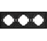 Рамка Arlight пластиковая FRM-TENDO-PL-3-GR 1шт 053845 3