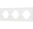 Рамка Arlight пластиковая FRM-TENDO-SFPL-3-WH 1шт 054653 1