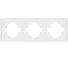 Рамка Arlight пластиковая FRM-TENDO-SFPL-3-WH 1шт 054653 2