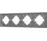Рамка Arlight пластиковая FRM-TENDO-PL-4-GR 1шт 053849 1