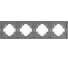 Рамка Arlight пластиковая FRM-TENDO-PL-4-GR 1шт 053849 2