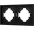 Рамка Arlight пластиковая FRM-TENDO-SFPL-2-BK 1шт 054646 1