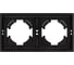 Рамка Arlight пластиковая FRM-TENDO-SFPL-2-BK 1шт 054646 2