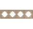 Рамка Arlight пластиковая FRM-TENDO-PL-4-GD 1шт 053850 2