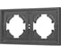 Рамка Arlight пластиковая FRM-TENDO-SFPL-2-GR 1шт 054648 1