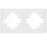 Рамка Arlight пластиковая FRM-TENDO-SFPL-2-WH 1шт 054649 2