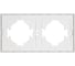 Рамка Arlight пластиковая FRM-TENDO-SFPL-2-WH 1шт 054649 3