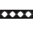 Рамка Arlight пластиковая FRM-TENDO-PL-4-BK 1шт 053848 3