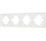Рамка Arlight пластиковая FRM-TENDO-SFPL-4-WH 1шт 054656 1