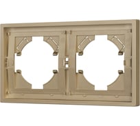 Рамка Arlight пластиковая FRM-TENDO-SFPL-2-GD 1шт 054647