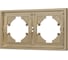 Рамка Arlight пластиковая FRM-TENDO-SFPL-2-GD 1шт 054647 1