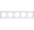 Рамка Arlight пластиковая FRM-TENDO-SFPL-5-WH 1шт 054660 2