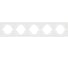 Рамка Arlight пластиковая FRM-TENDO-SFPL-5-WH 1шт 054660 3