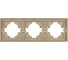 Рамка Arlight пластиковая FRM-TENDO-SFPL-3-GD 1шт 054651 2