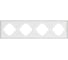 Рамка Arlight пластиковая FRM-TENDO-PL-4-WH 1шт 053847 3