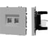 Механизм сдвоенной компьютерной розетки Arlight SCT-NOBE-MPC2-SFPL-IS 1шт 059451 3