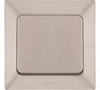 1-клавишный выключатель NE-AD 10А, 250В, Aras, Бронза, 93-123-01