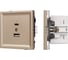 Механизм USB розетки Arlight SCT-TENDO-MUAC-PL-GD 1шт 054097 3