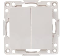 Механизм выклюяателя EKF 2кл., двухполюсный, крем., Эпика UP1-SWI-20-DP