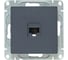 Механизм розетки EKF RJ45 (cat5), графит Эпика UP1-SOG-RJ45-5 2