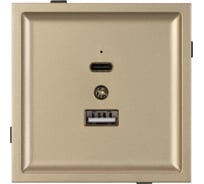 Механизм USB розетки Arlight SCT-TENDO-MUAC-SFPL-GD 1шт 054537