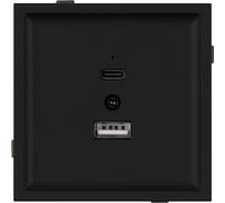 Механизм USB розетки Arlight SCT-TENDO-MUAC-SFPL-BK 1шт 054536