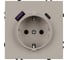 Механизм розетки Arlight с USB зарядкой SCT-NOBE-MUAC-SFPL-CA 1шт 059444 1