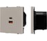 Механизм розетки Arlight с быстрой USB зарядкой SCT-NOBE-MUAC-SFPL-FC-CA 1шт 059446 1