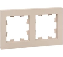 2 - местная рамка EKF IP44, кремовая, пластик Эпика UP1-FPI-02-44