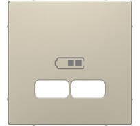 Центральная накладка для USB механизма Systeme Electric Merten D-Life Сахара 2,1А SE MTN4367-6033