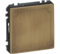 Заглушка Systeme Electric Merten SD Античная латунь SE MTN391943