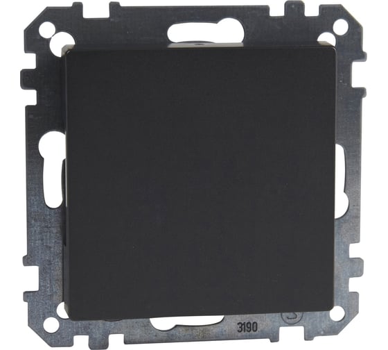 Заглушка Systeme Electric Merten SM Антрацит SE MTN391814