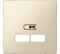 Центральная накладка для USB механизма Systeme Electric Merten SM Бежевый 2,1А SE MTN4367-0344