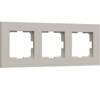 Рамка на 3 поста Werkel Slab W0032917 (дымчатый софт) a071626