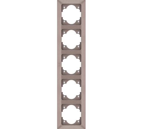 Вертикальная 5-местная рамка NE-AD Aras, Мокка, 93-25-91
