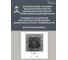Розетка Vell серая, электрическая с защитной крышкой, 1 пост, с тонкой пластиковой рамкой 1394923 8