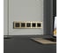 Рамка на 5 постов WERKEL Slab W0052911 (шампань софт) a071629 2
