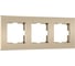 Рамка на 3 поста WERKEL Slab W0032911 (шампань софт) a071625 1