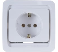 Розетка одинарная CITY Светозар SV-54105-W
